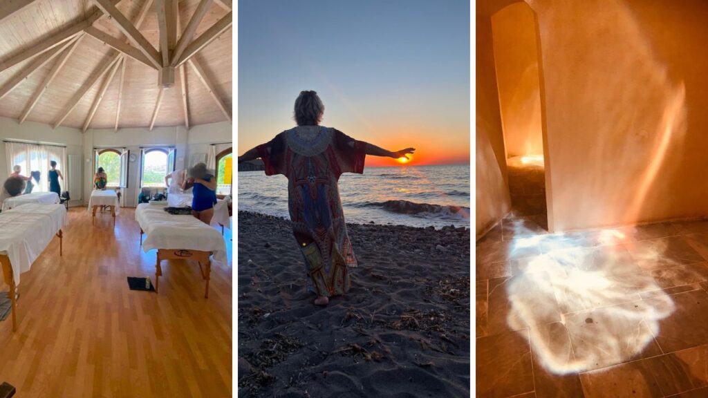 Urlaubs-Seminar auf Lesbos
"Die kleine TAO Massage:
Berührt durch Berührung"